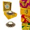 Personalized Candle Holder Diwali Gifts Boxes Indian Festival Handmade Home Decoration Housewarming Mandir Pujan Pooja Return Gifts Items Office Decor Gift Hamper Basket - Corporate Gift